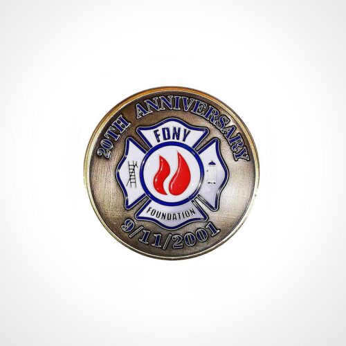 FDNY Foundation 9/11 20th Anniversary Commemorative Coin