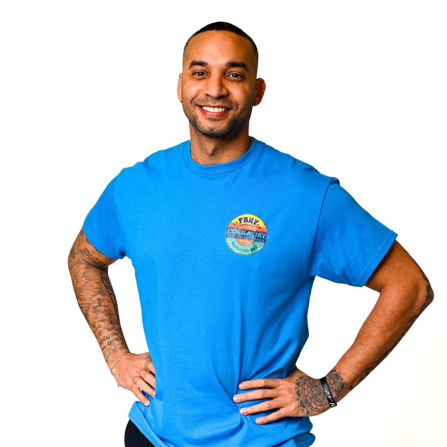 FDNY Surf Rockaway Beach T-Shirt (E265/L121) - Image 6