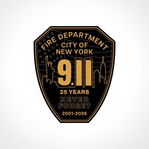 FDNY 9.11 25th Anniversary Interior Decal