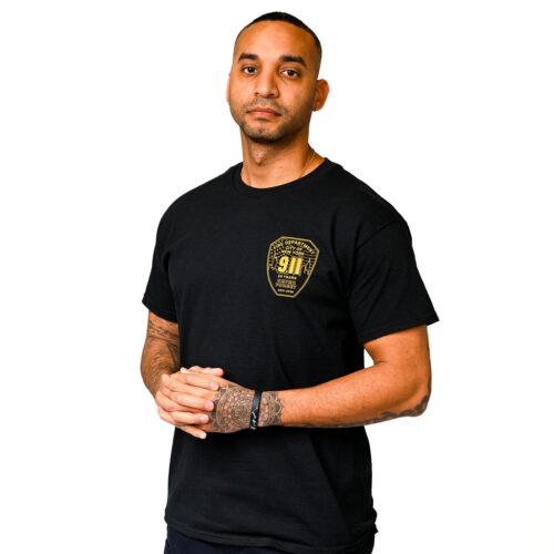 FDNY 9.11 25th Anniversary Emblem T-Shirt