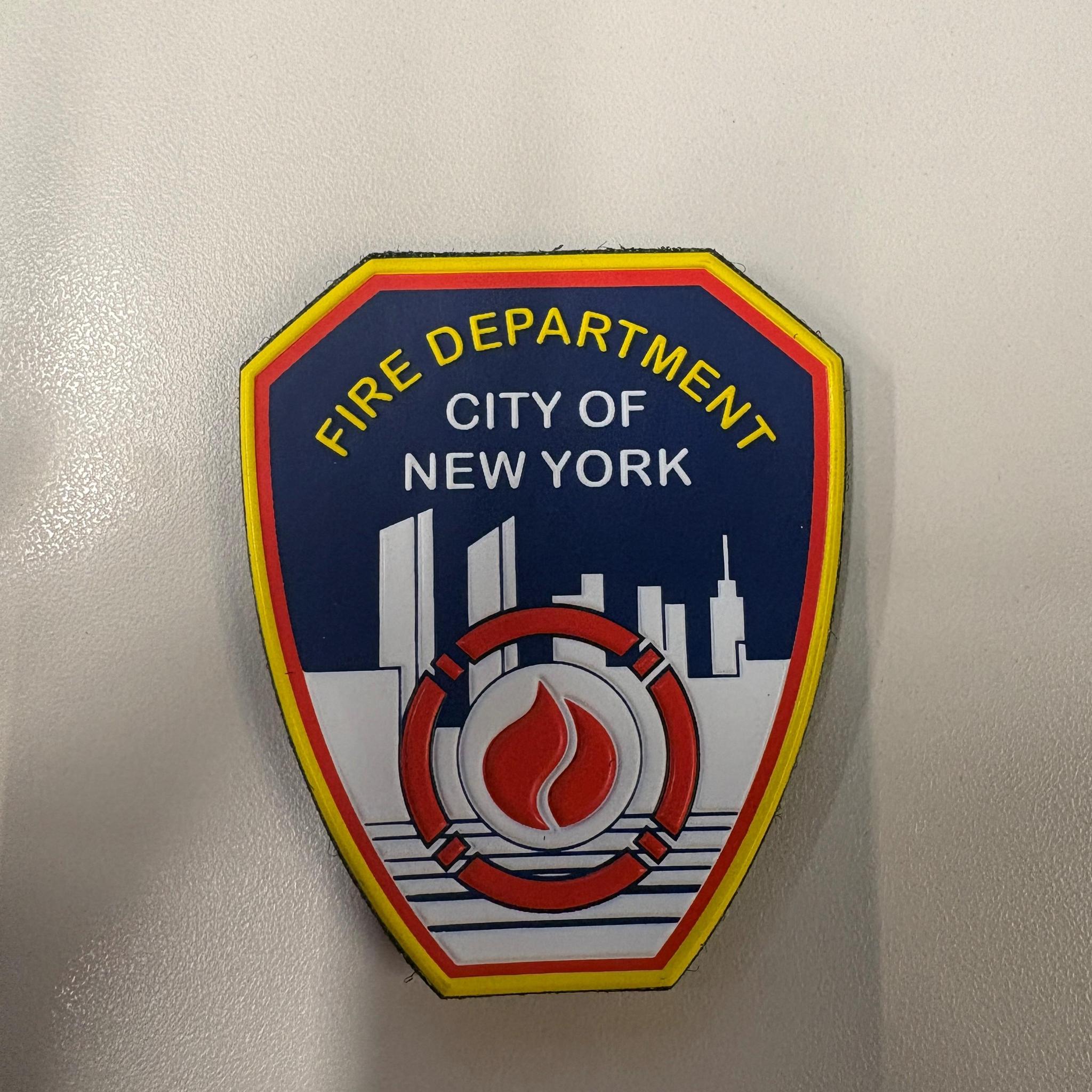 FDNY Velcro patch 2.75”