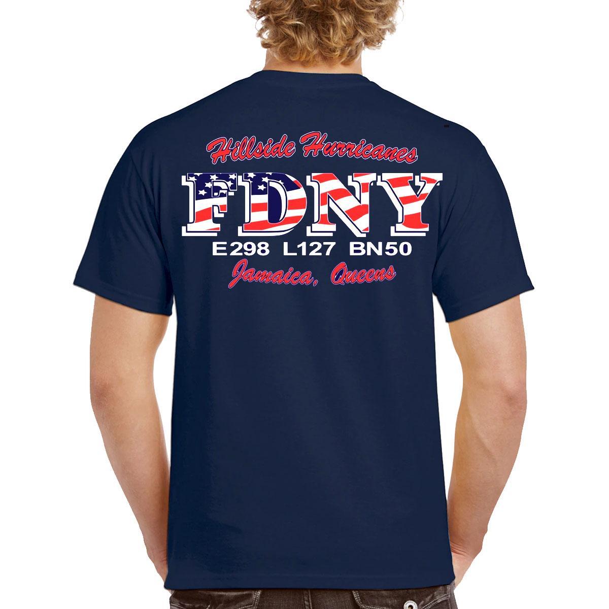 HILLSIDE HURRICANES E-298 L-127 BN50 HOUSE T-SHIRT - Image 3