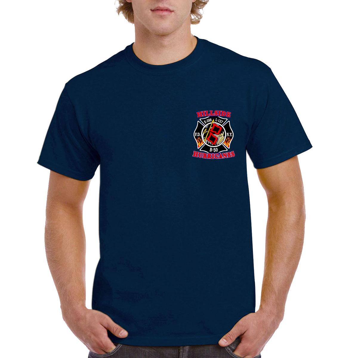 HILLSIDE HURRICANES E-298 L-127 BN50 HOUSE T-SHIRT - Image 2