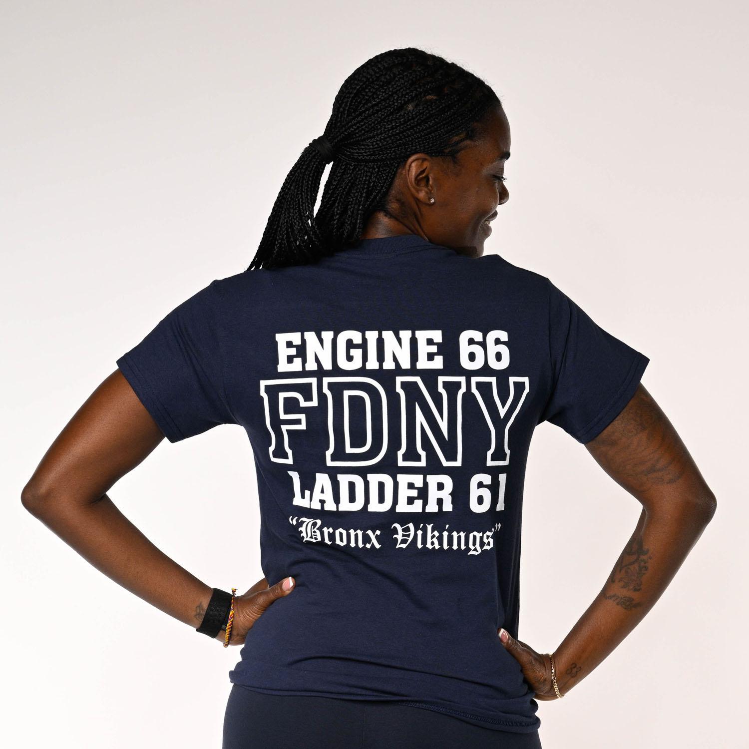 Bronx Vikings Engine 66 House T-Shirt - Image 2