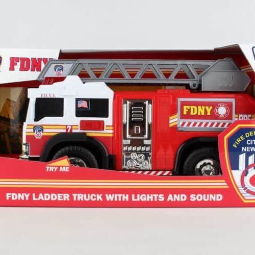 FDNY LADDER TRUCK WITH LIGHTS & SOUND